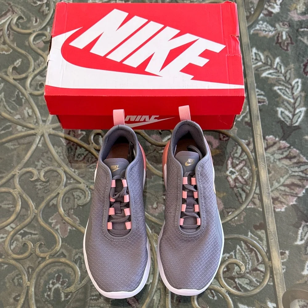 Nike New Grey and Pink Women's Sneakers